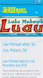 Mobile Screenshot of lakemohawkwaterskiclub.com